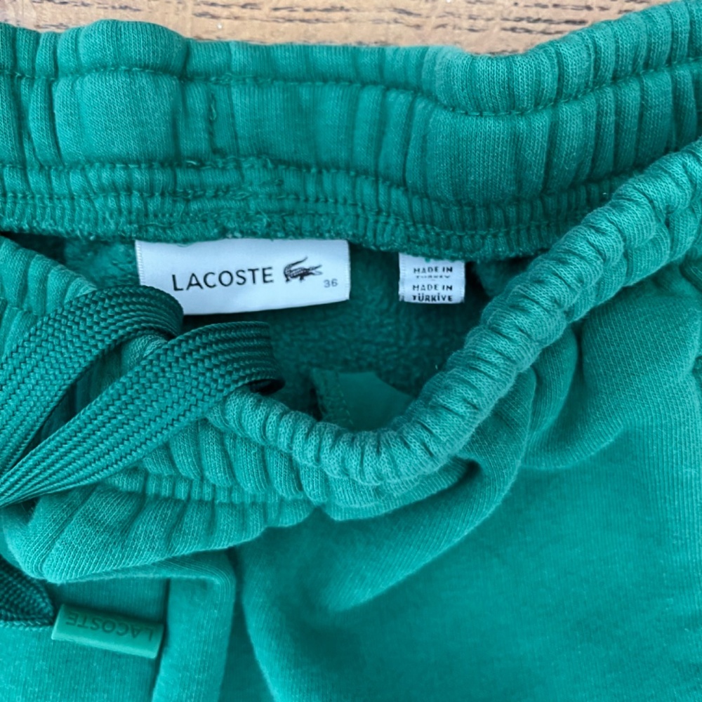EUC - Lacoste Regular Fit Women's Tracksuit in Rocket Green Size 36 - Picture 11 of 16